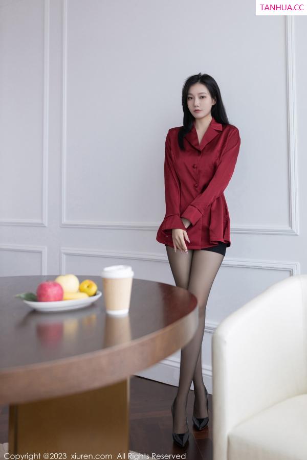 [XiuRen]高清写真图 2023.09.05 No.7338 安然anran 黑丝美腿